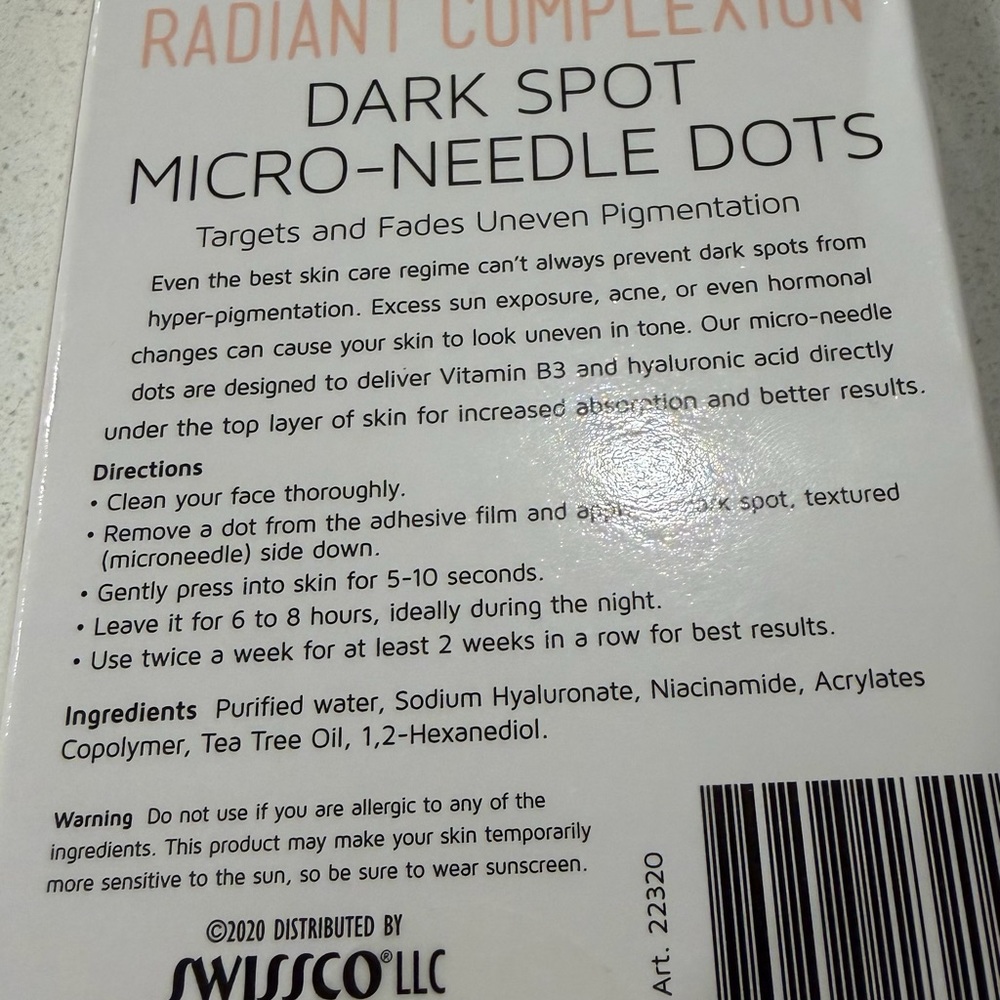 NWT Precision Beauty Radiant Complexion Micro-Needle Dots - Picture 2 of 2